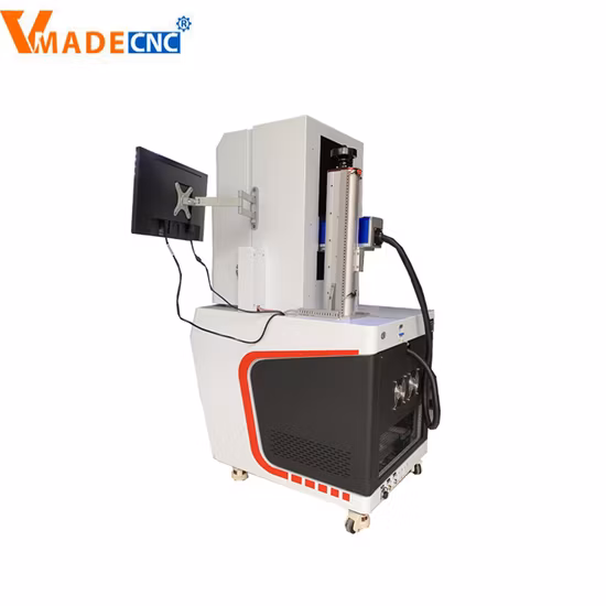Portable Optical 20W 30W Fiber Laser Marking Machine with Raycus Laser Source