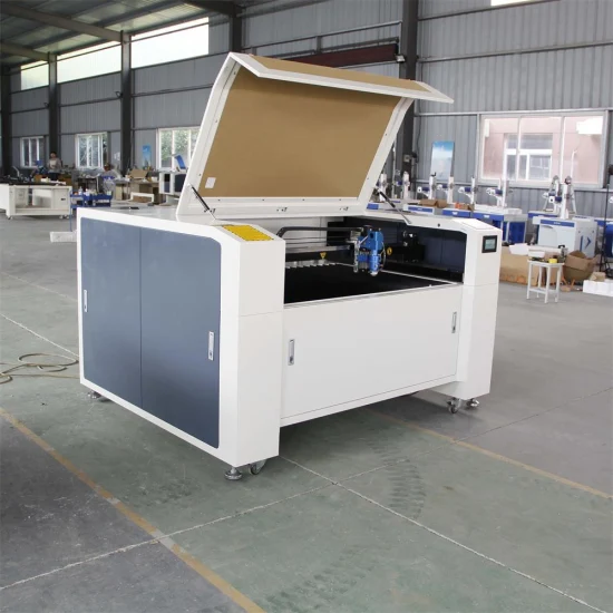 Cortador a laser CO2 1390 Máquina de corte e gravação a laser CNC para artesanato em madeira, compensado acrílico, metal e folha não metálica com tubo de vidro Reci e sistema Ruida