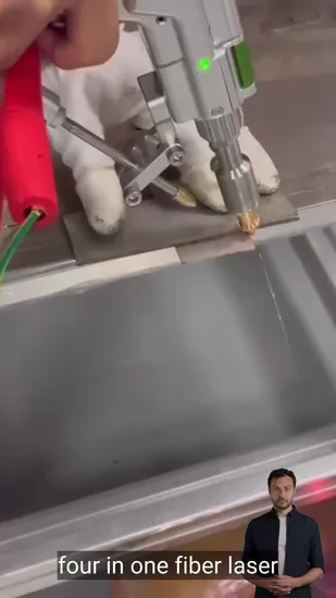 Máquina de solda a laser portátil para aço inoxidável