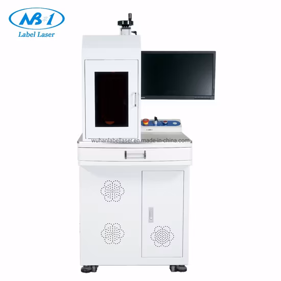 Máquina de marcação a laser de fibra/CO2/UV para metal/plástico/madeira